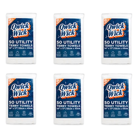 Monarch Brands Terry Towels, 14in x 17in, 300PK TT50-CS